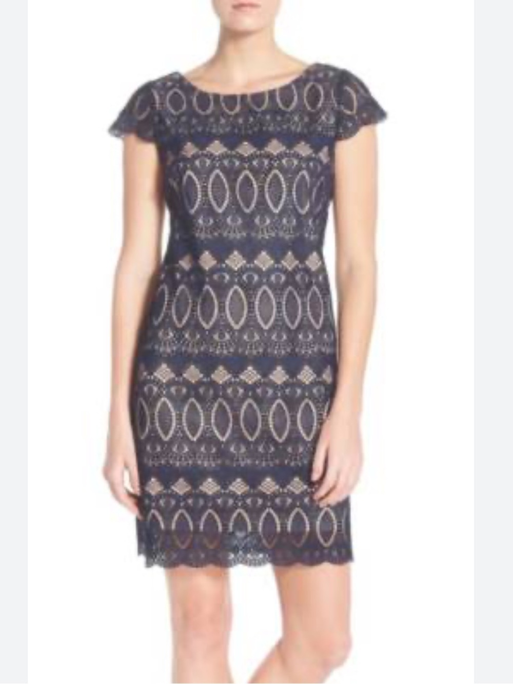 Eliza J Navy Dress Size 4